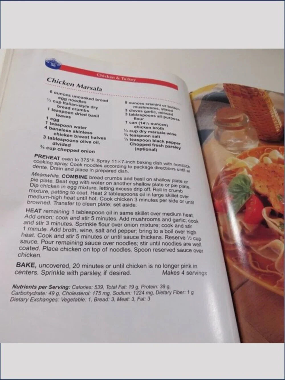 Country Casseroles by Easy Home Cooking 94pgs color pictures 1990s